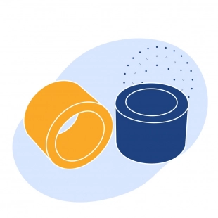 Втулка бронзовая 50 мм БрАЖ9-4