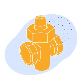 Пробковый кран 2 дюйма 70 Мпа