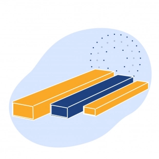 Профиль стальной прямоугольный сварной 120х80х6 мм Ст3кп ГОСТ 25577-83