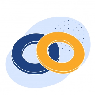 Шайба плоская нержавеющая 95 мм AISI 316 DIN 125