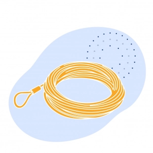 Канат двойной свивки ЛК-Р 13 мм ГОСТ 2688-80