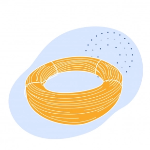 Канат закрытый несущий 50 мм ГОСТ 7676-73