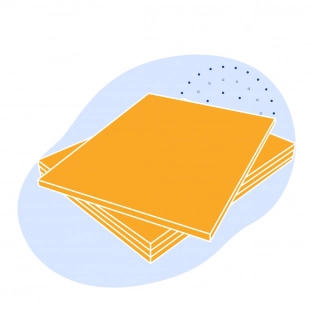 Текстолит листовой электротехнический 0.8 мм А ГОСТ 2910-74