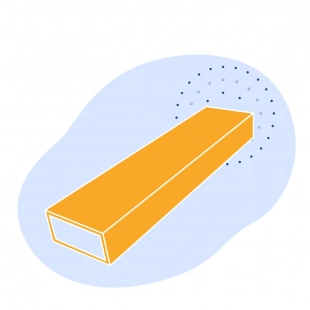 Труба стальная профильная прямоугольная 240х120х9 мм 09Г2С ГОСТ 32931-2015