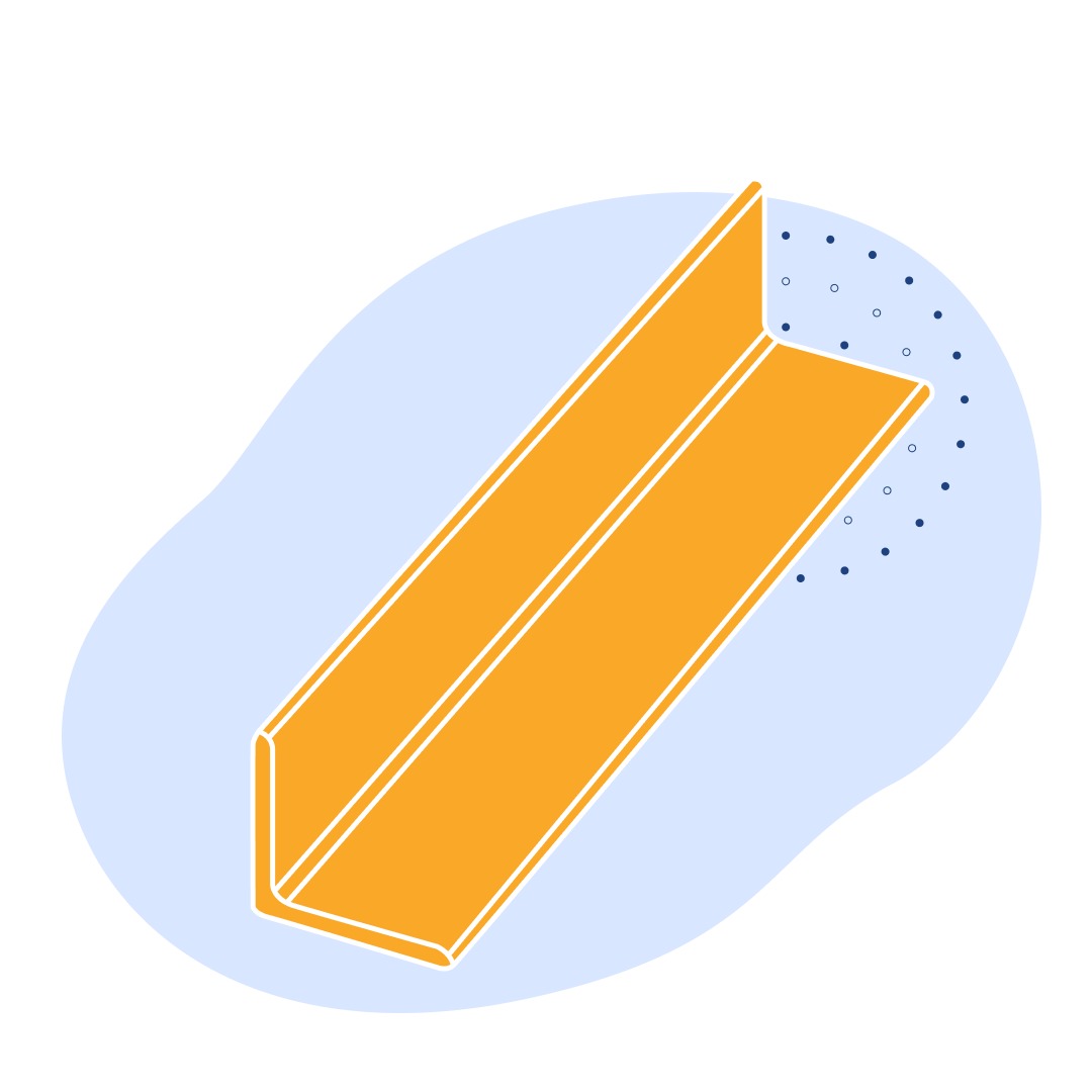 Анодированный уголок 100х100 мм АМг3