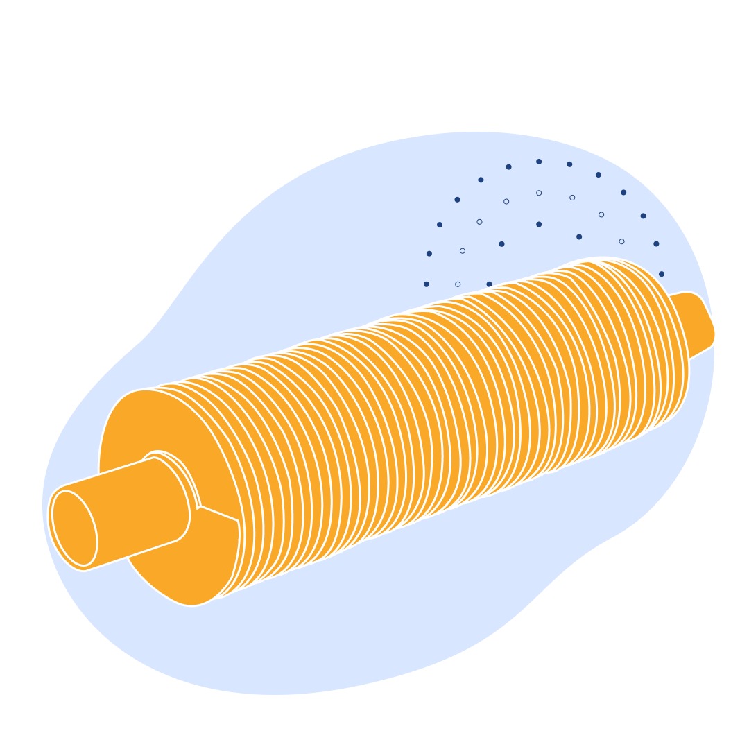Стальная оребренная труба 38x3 мм Ст20
