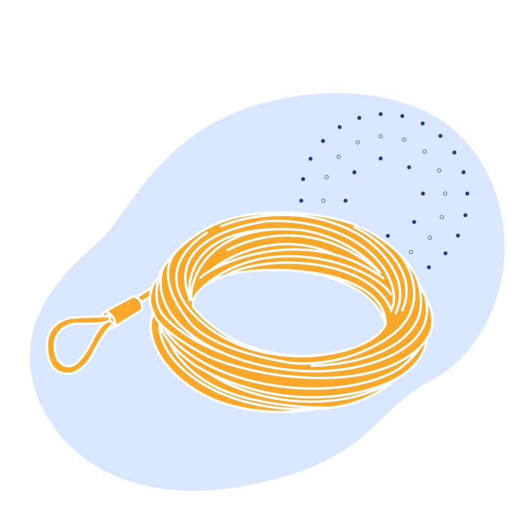 Канат двойной свивки ЛК-3 22 мм ГОСТ 7667-80