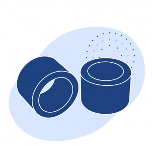 Втулка бронзовая 50 мм БрАЖ9-4