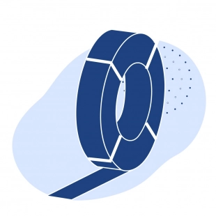 Штрипс с полимерным покрытием 1.8 мм ГОСТ 34180-2017