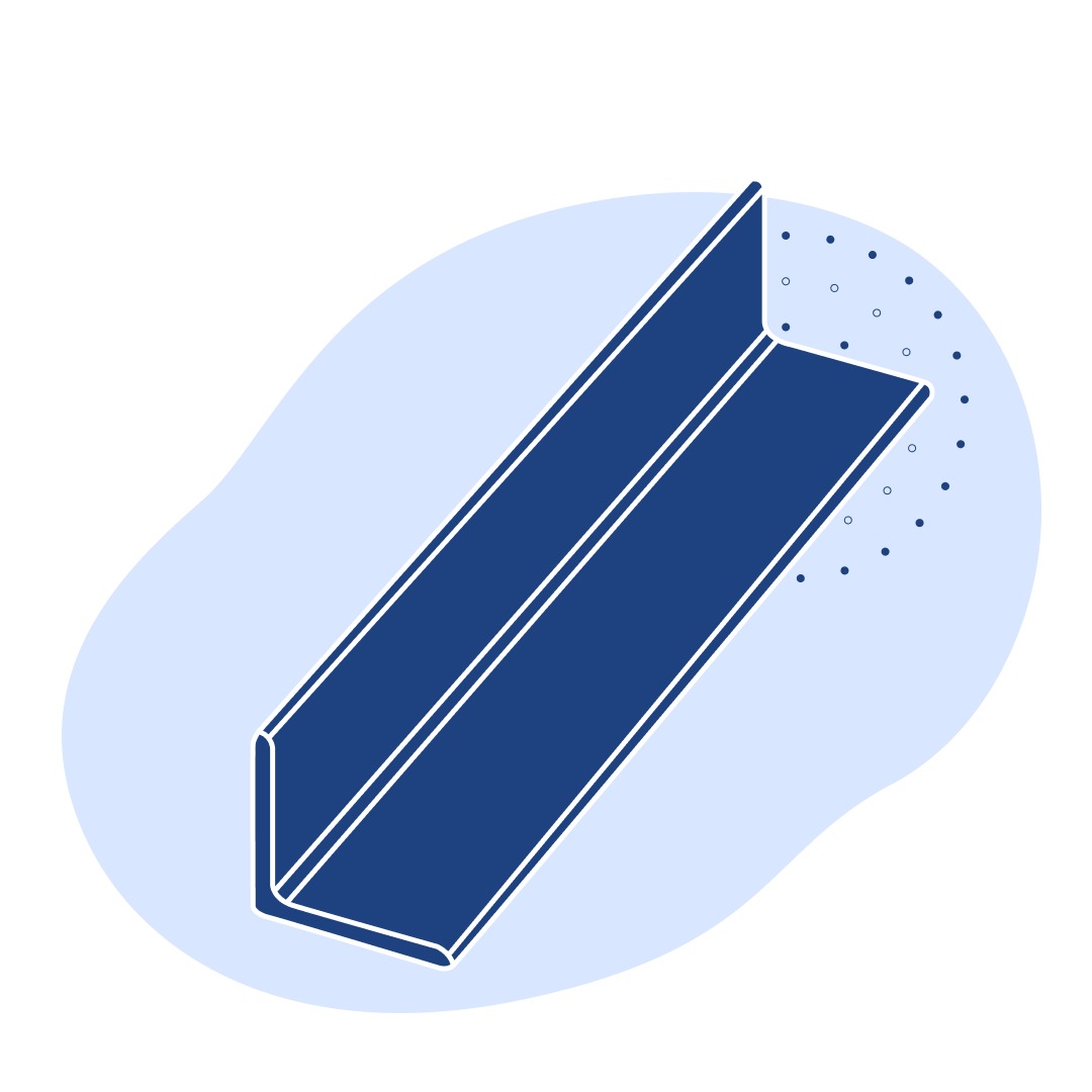 Анодированный уголок 100х100 мм АМг3