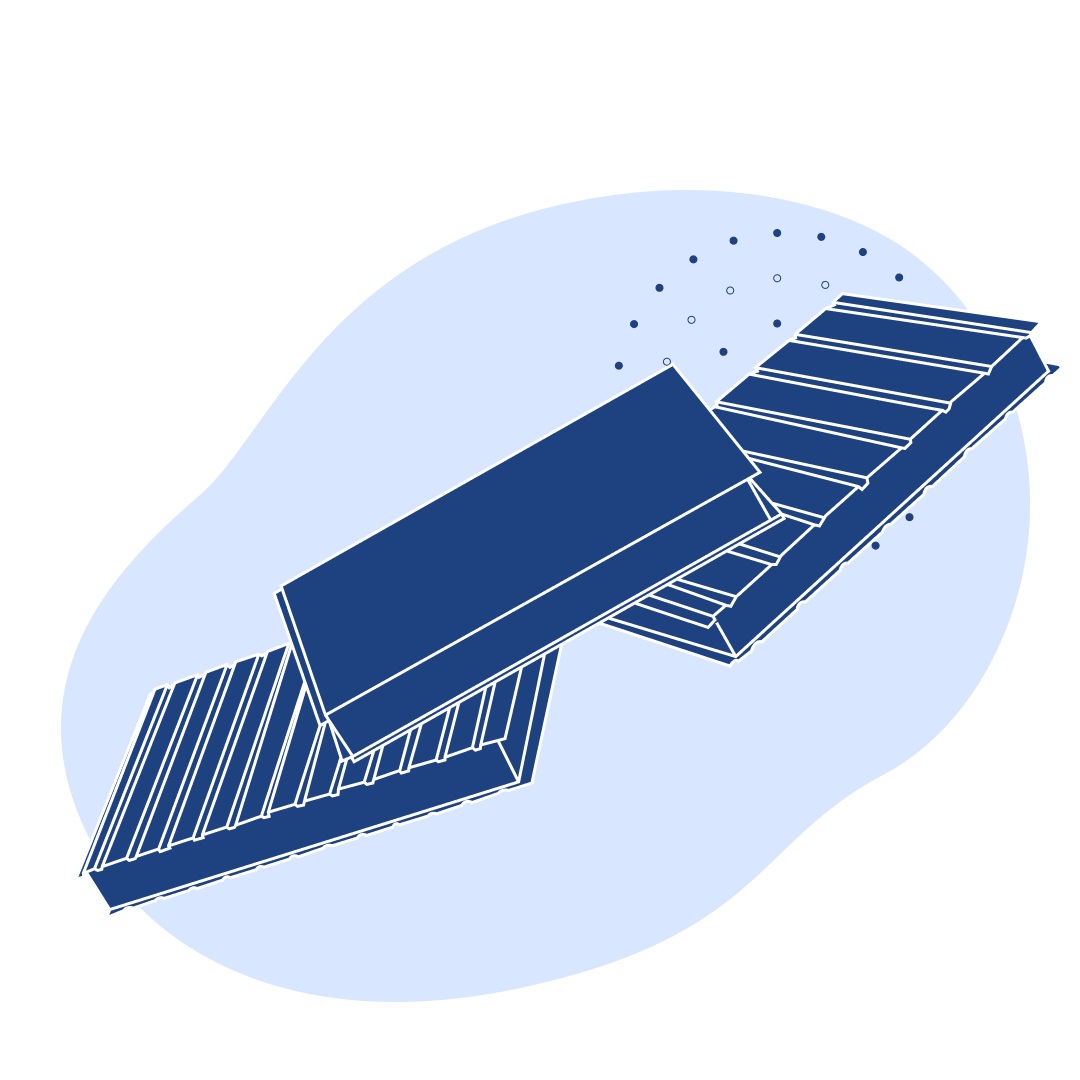 Кровельная сэндвич-панель МВ 80 мм RAL 1018