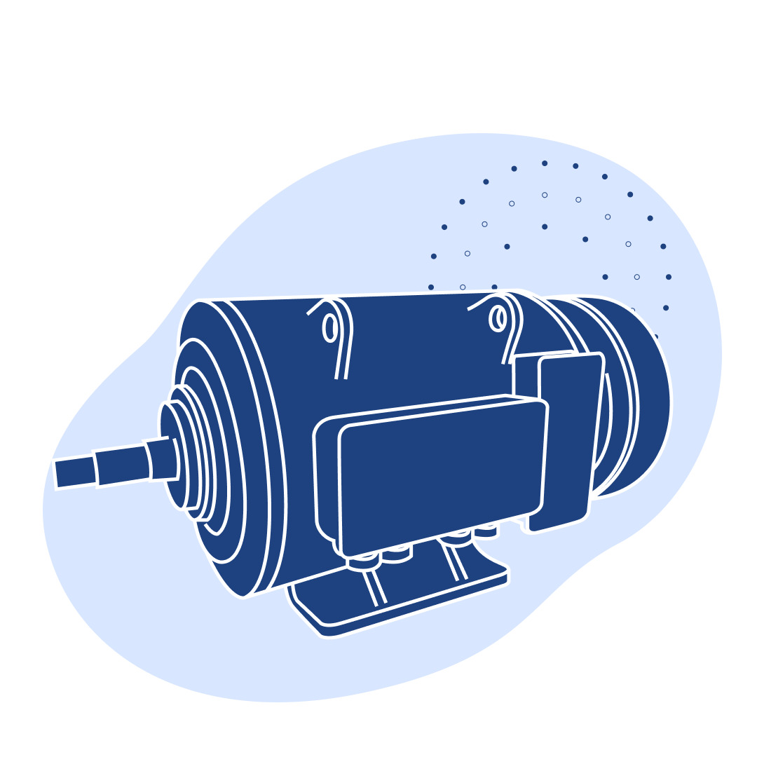 Судовой электродвигатель МАП621-4/8/16 605 кг